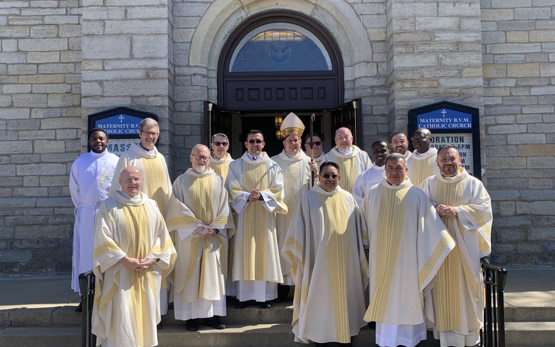 Three Viatorians Ordained Deacons on Same Day